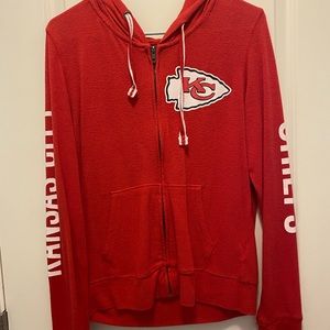 Chiefs zip up jacket